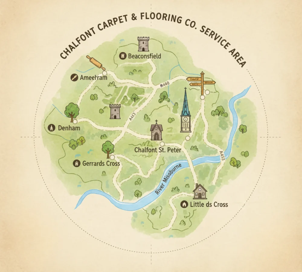 areas we serve map